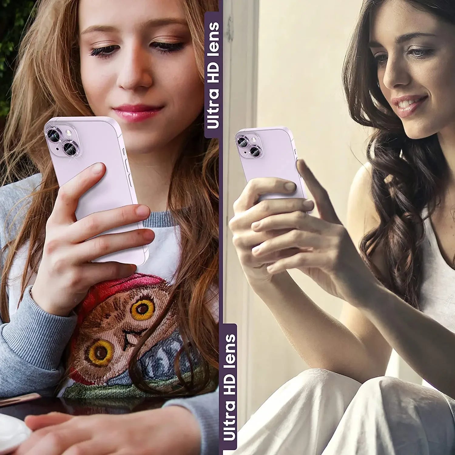 Glitter Diamond Camera Protective Glass for iPhone 17 Pro Max