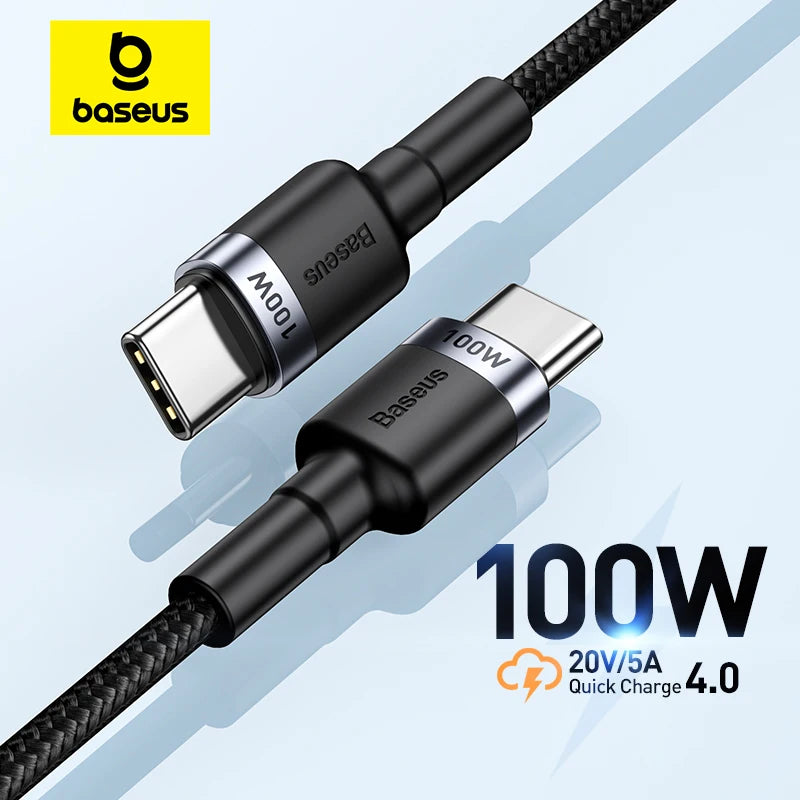 Baseus USB-C Kabel 100W Schnellladung