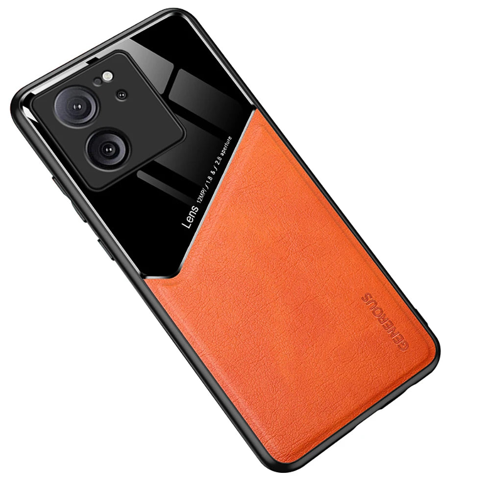 Plexiglas Lederhülle für Xiaomi 13T Pro
