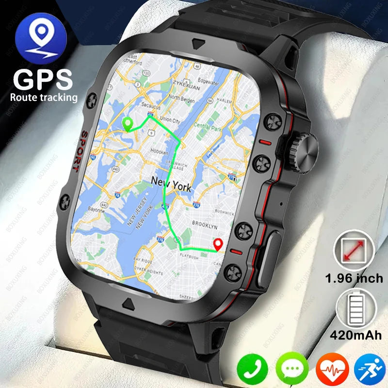 Outdoor Smartwatch 2024 mit GPS und AMOLED Display