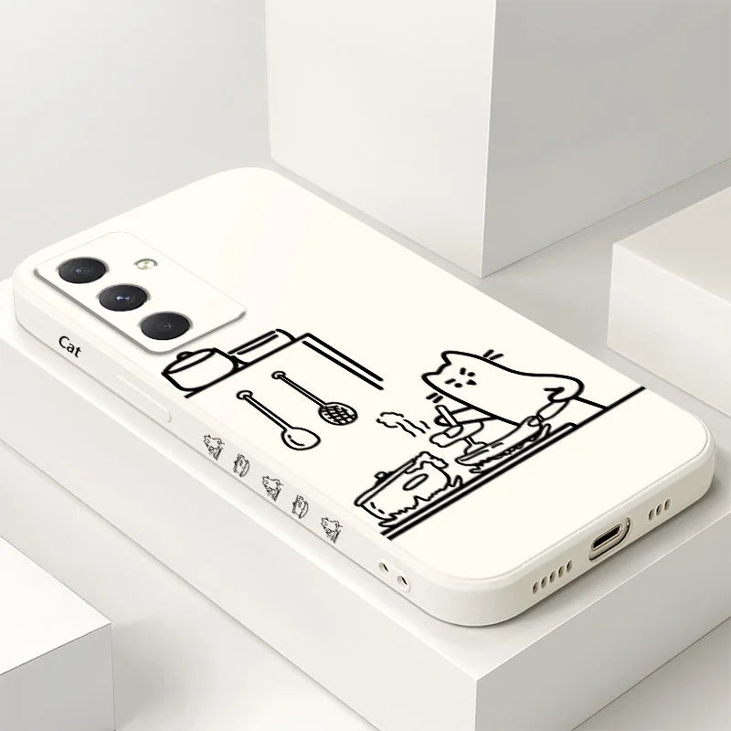 Süße Katzen Handyhülle für Samsung Galaxy Serie