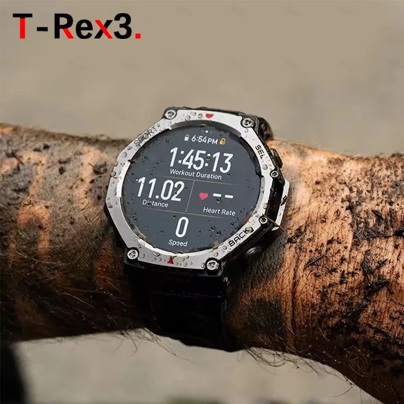 Taktische GPS Smartwatch mit Höhenmesser & Kompass