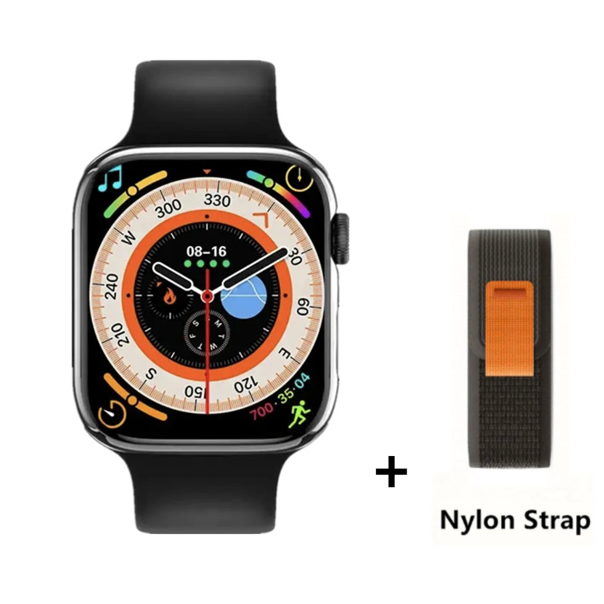 Moderne Smartwatch 10 GPS NFC BT-Anruf Herren