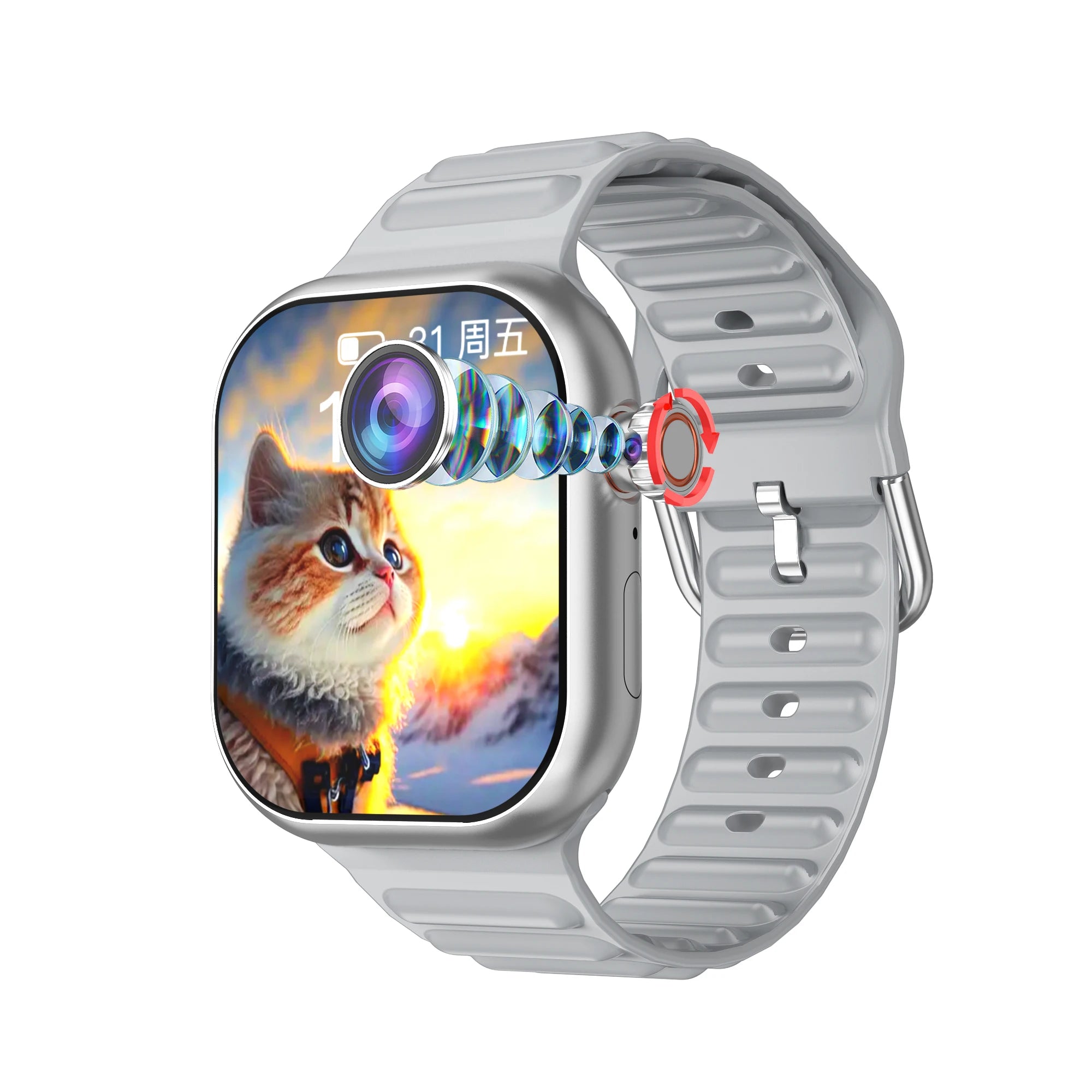 Smartwatch mit Anruffunktion und WLAN für Damen & Herren