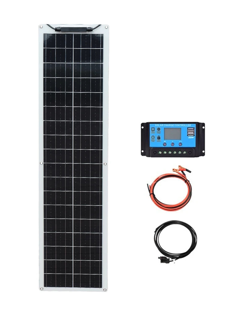 50W 12V Solarmodul Starter Kit für Wohnmobil & Camper
