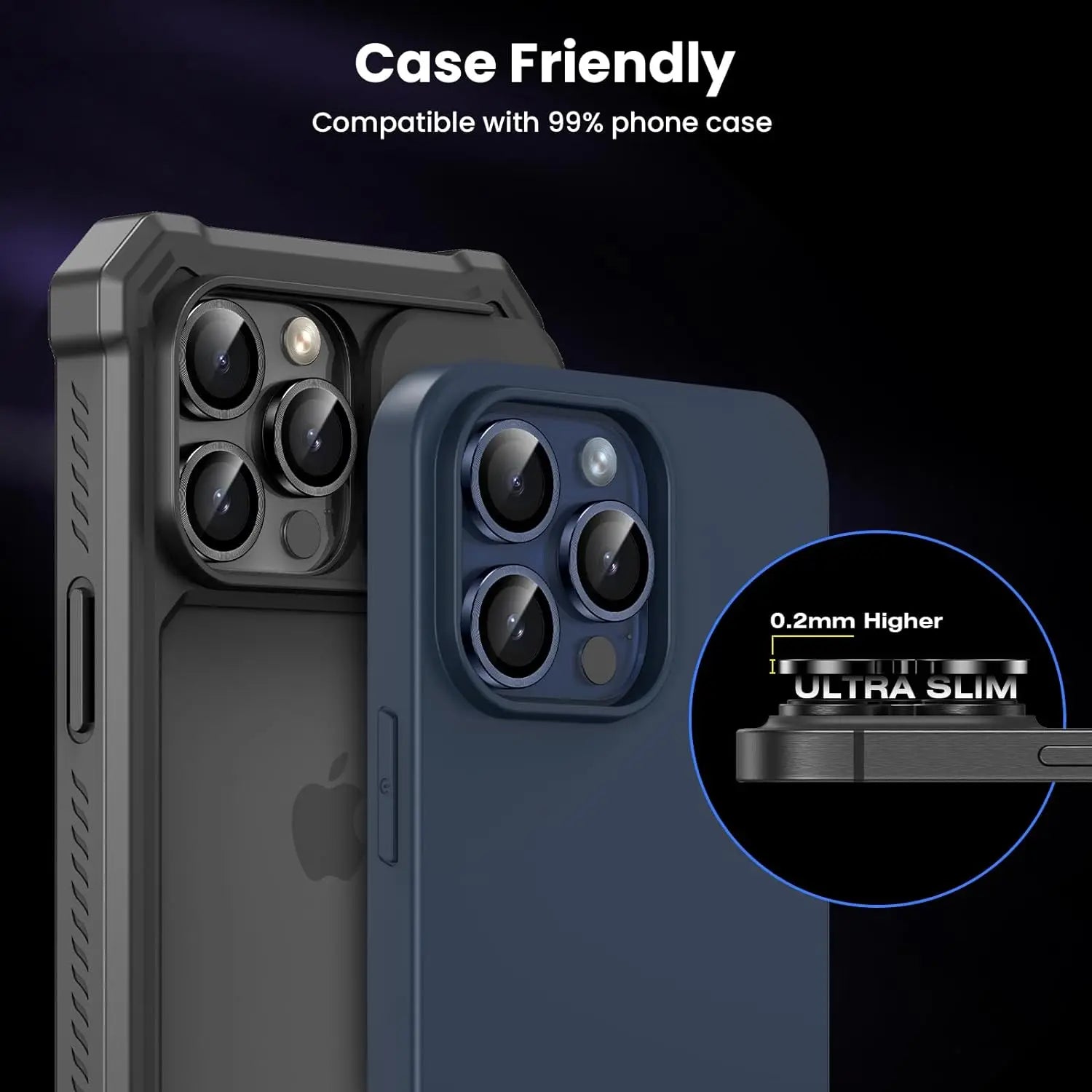 Titan Kamera Schutzglas iPhone