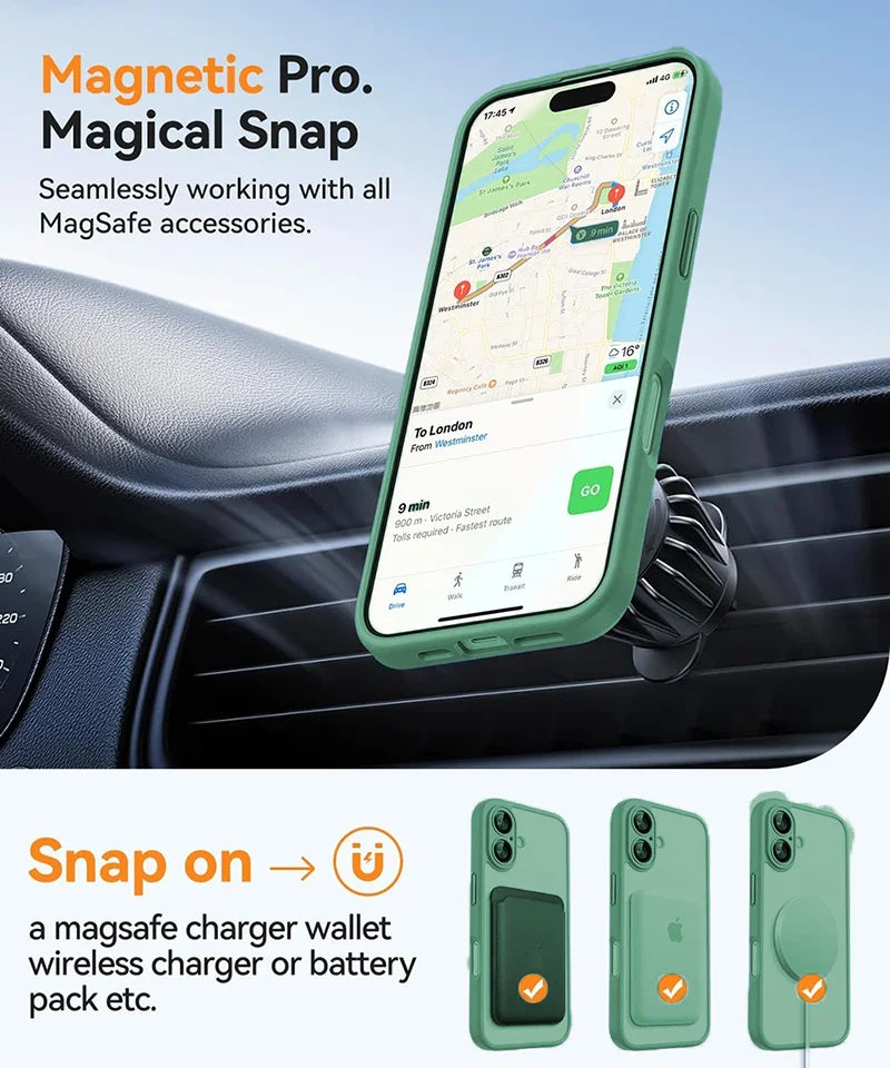 Magnetische stoßfeste Magsafe Hülle