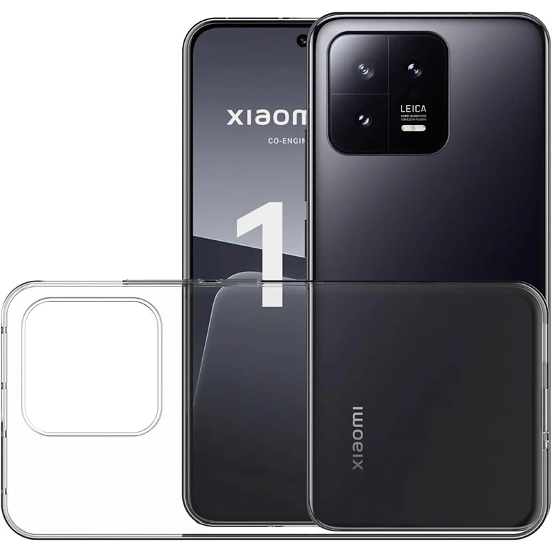 Klare Silikonhülle für Xiaomi 13/13T Pro