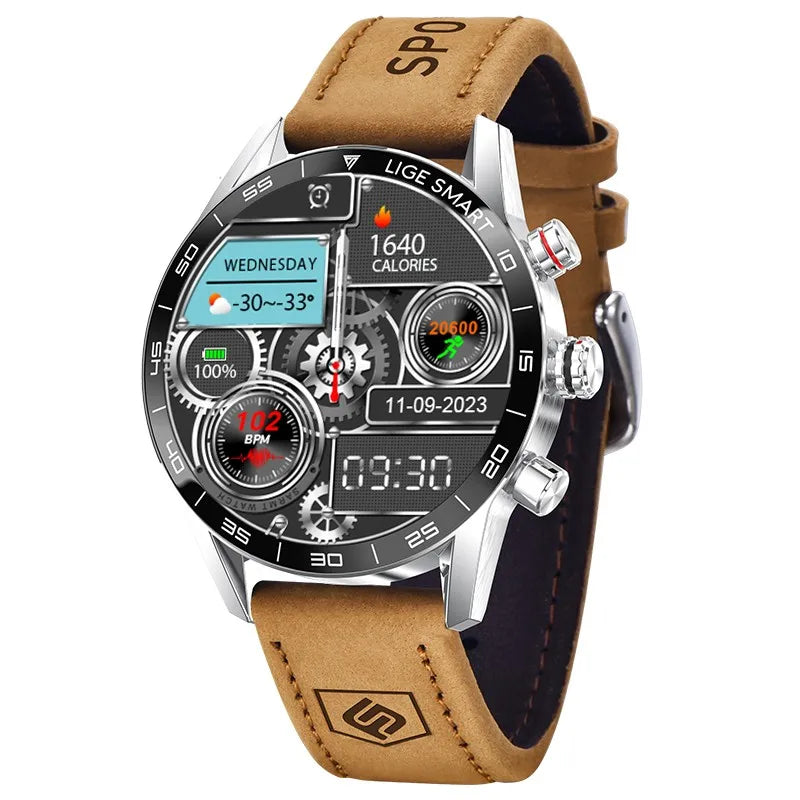 Outdoor GPS Smartwatch 2024 mit AMOLED & Anruf