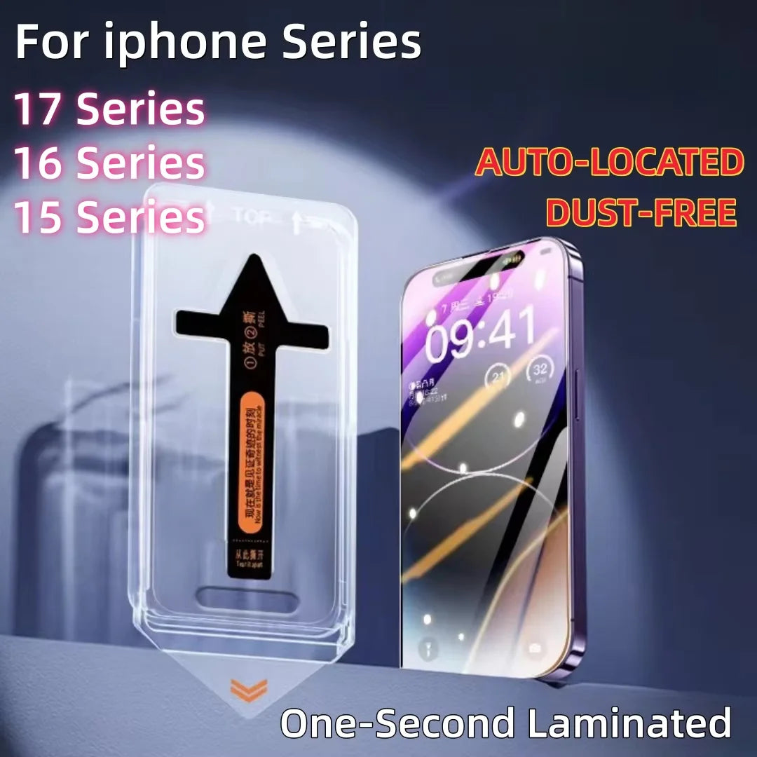 Panzerglas Displayschutzfolie für iPhone 17 Serie