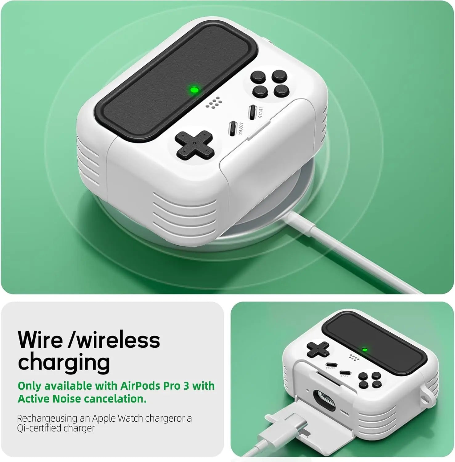 Hülle für AirPods Pro 3 (2025) mit Halterung & Schutz