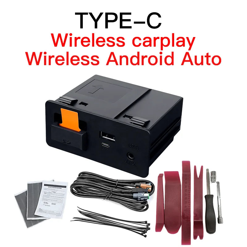 Wireless Type-C CarPlay Android Auto Adapter Mazda