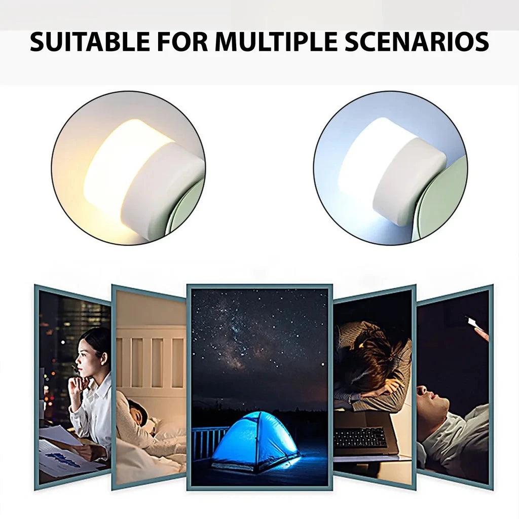 Mini USB Nachtlicht Warmweiß LED Lampe