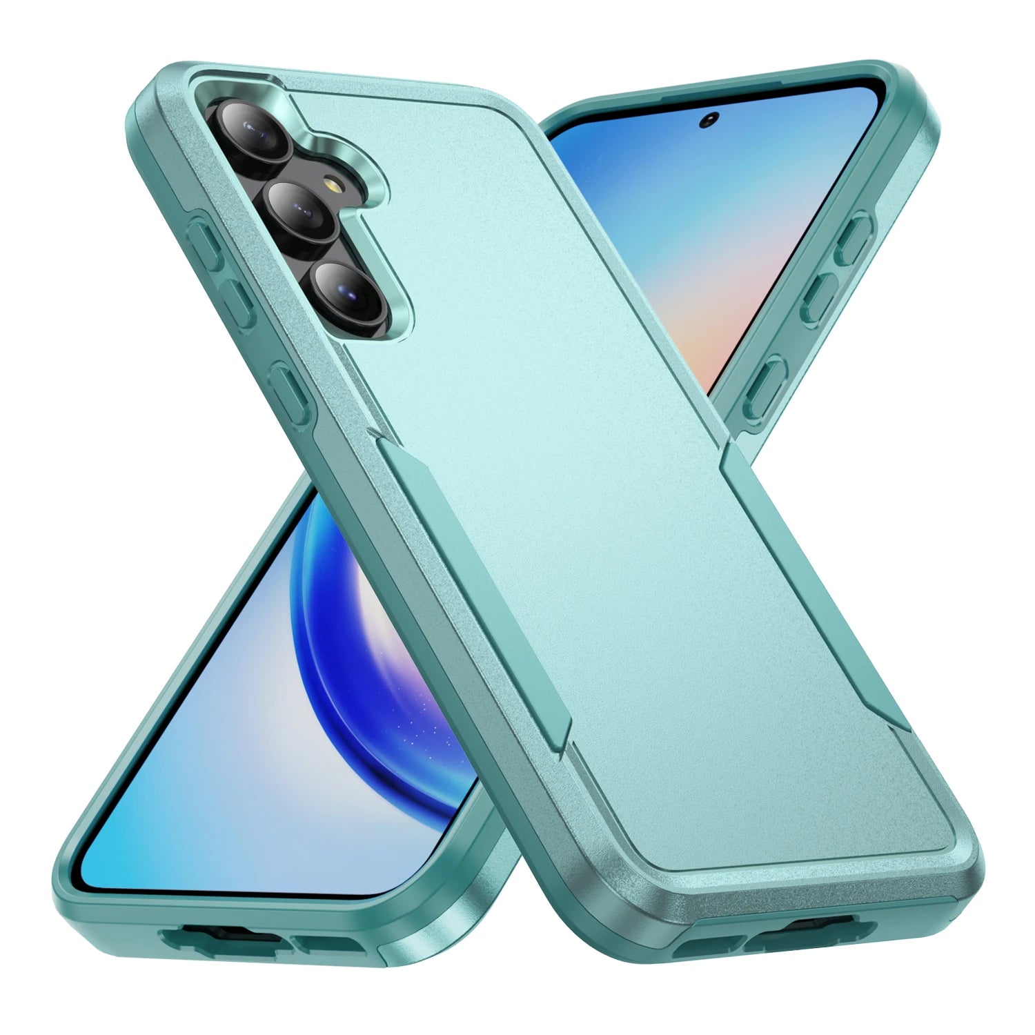 Militärische Hüllen für Samsung Galaxy S24 FE S22 S23 Plus S21 S25 Ultra Edge S20 A54 A16 5G A56 A55 A35 A15 Armor Case Coque
