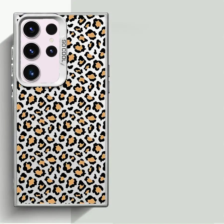 Leopardenmuster Handyhülle für Samsung Galaxy Ultra
