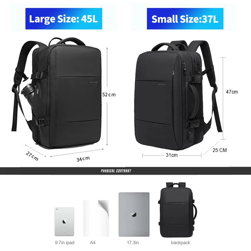 BANGE Business Reise-Rucksack 17,3 Zoll