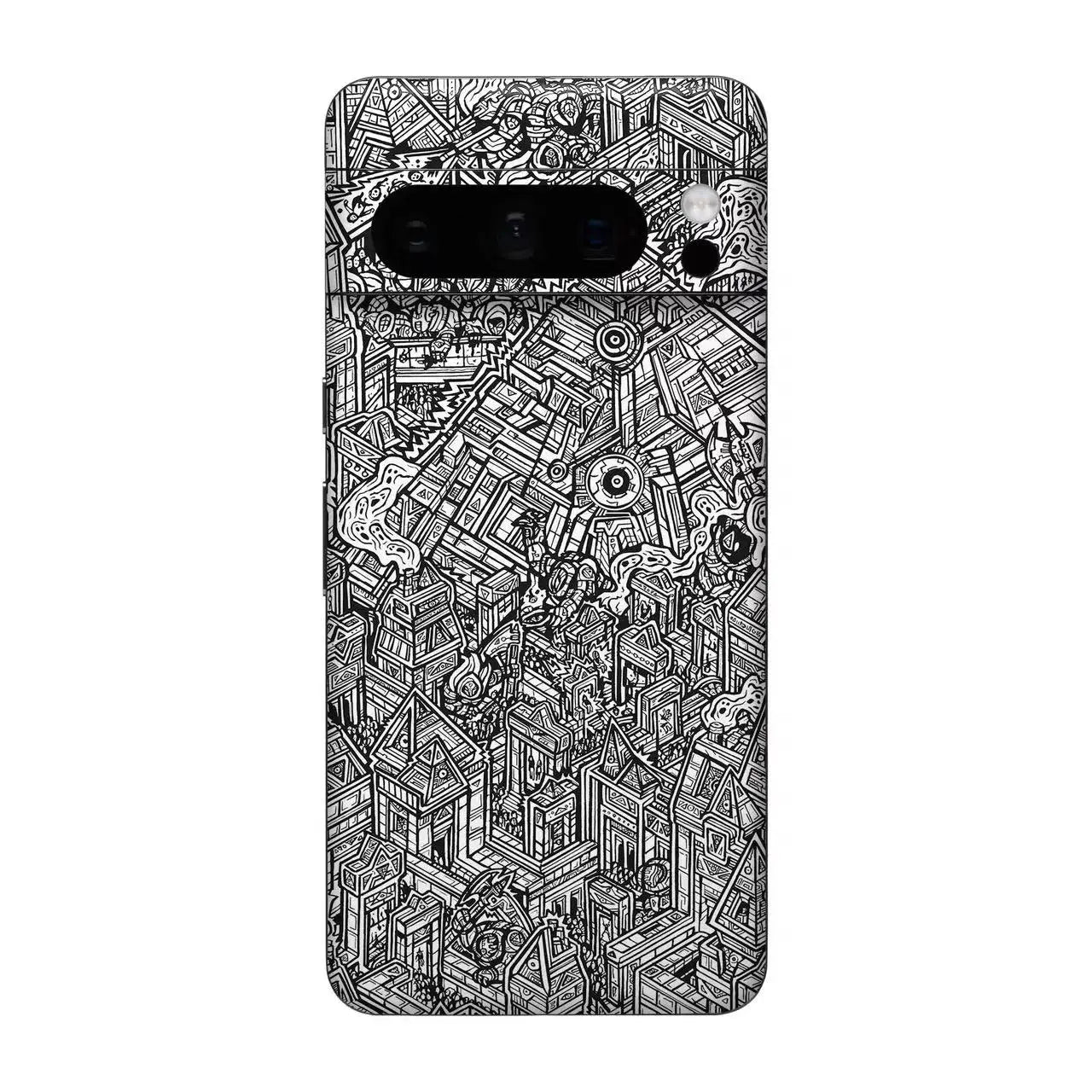Bunte Aufkleber-Haut für Pixel 9–6 Pro