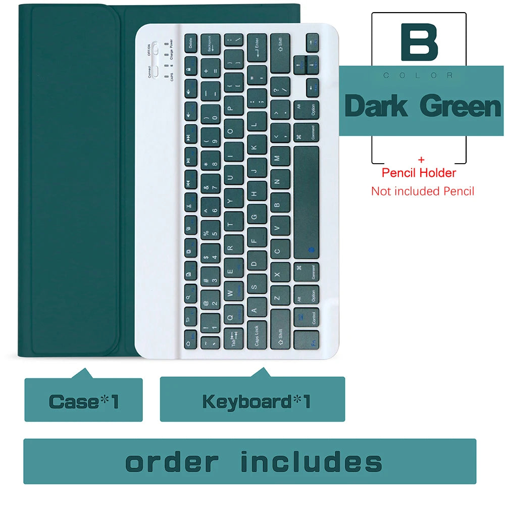 Kabellose Tastatur & Maus für iPad Hülle