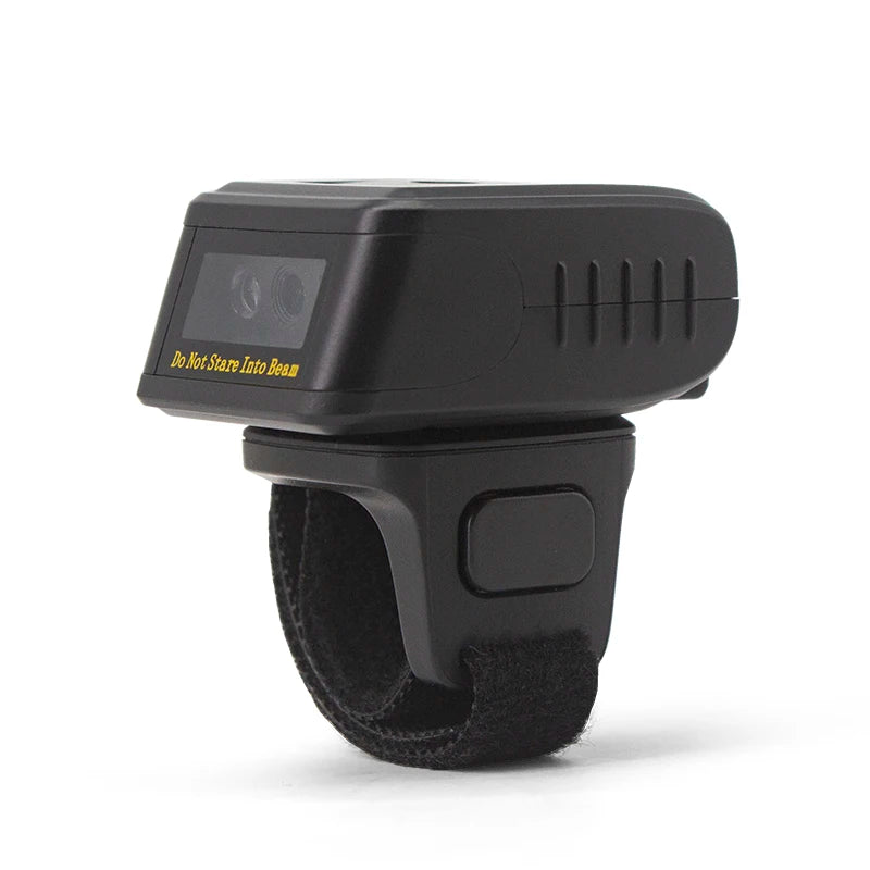 Mini Finger Barcode Scanner Bluetooth 2D QR