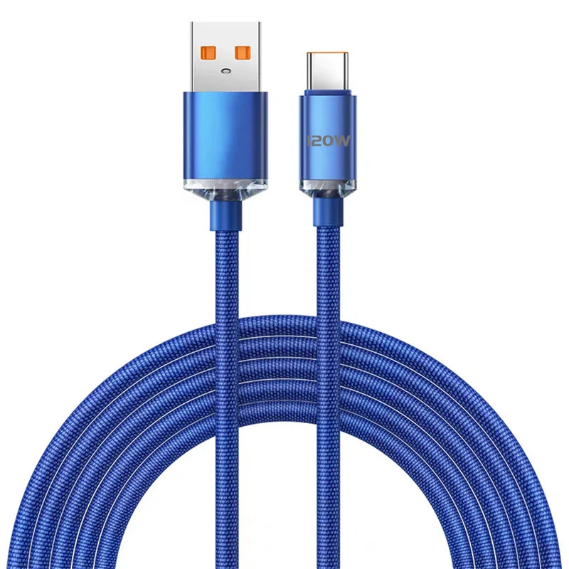 USB-C zu USB-C Kabel 120W Schnellladung