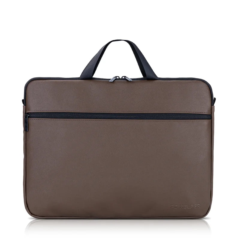 15-Zoll Leder Laptop Tasche wasserdicht, MacBook Hülle