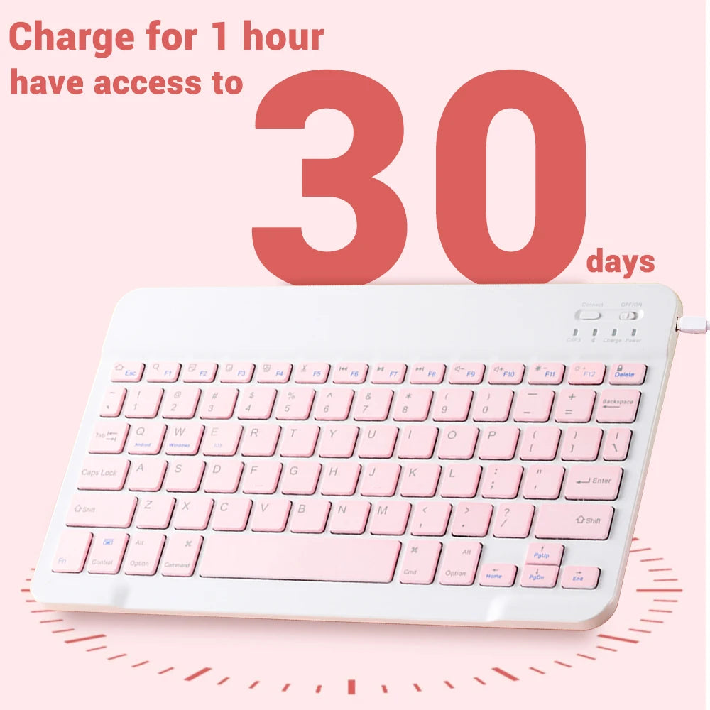 Mini Bluetooth Tastatur Maus für Tablet & Handy