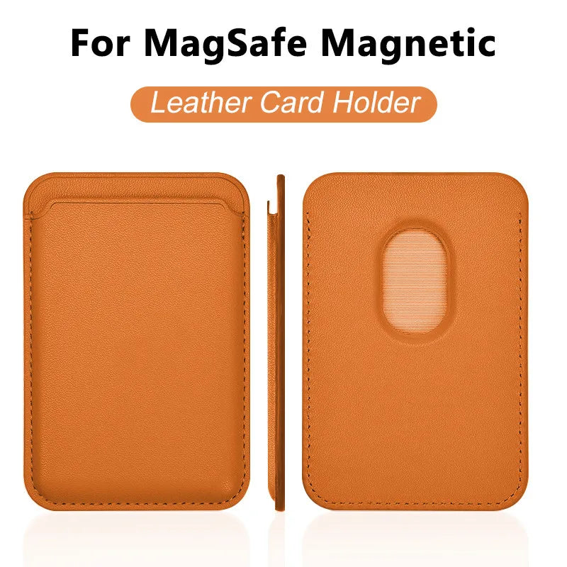 Luxus Magsafe Lederhülle iPhone 13-15