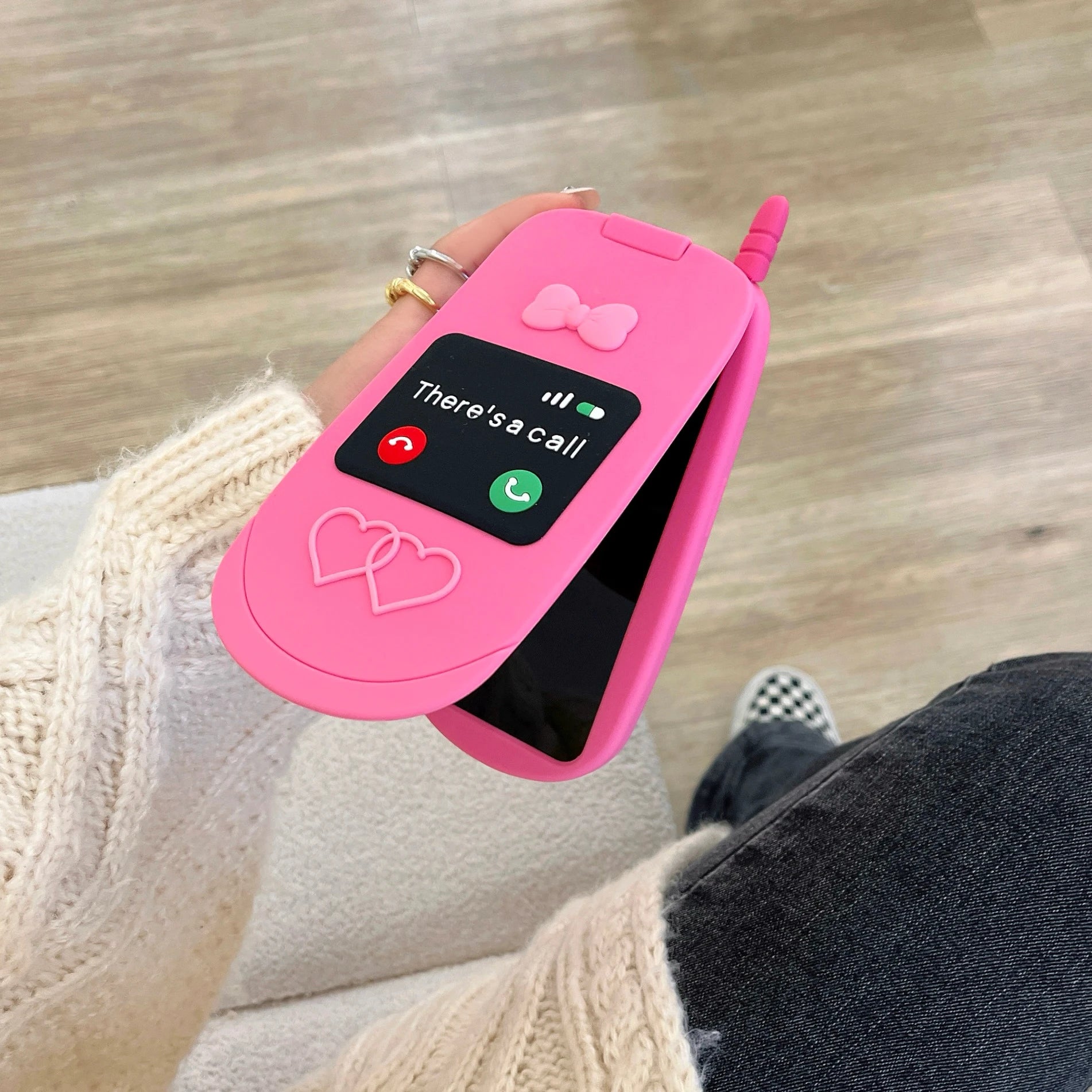 3D Spiegel-Handyhülle Silikon für iPhone 13–16 Pro