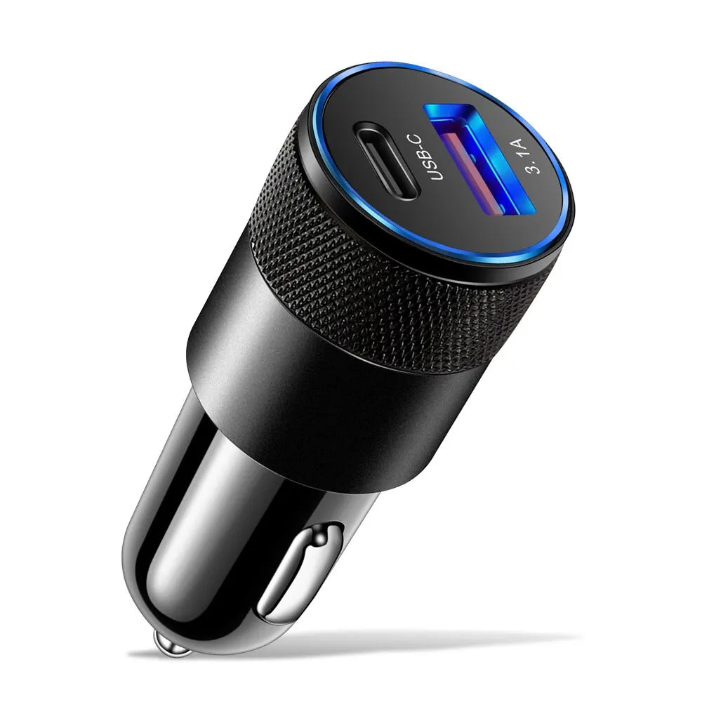 68W PD Auto Ladegerät USB C Schnellladung