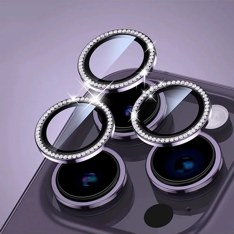 Bling Diamant Kamera Schutz iPhone