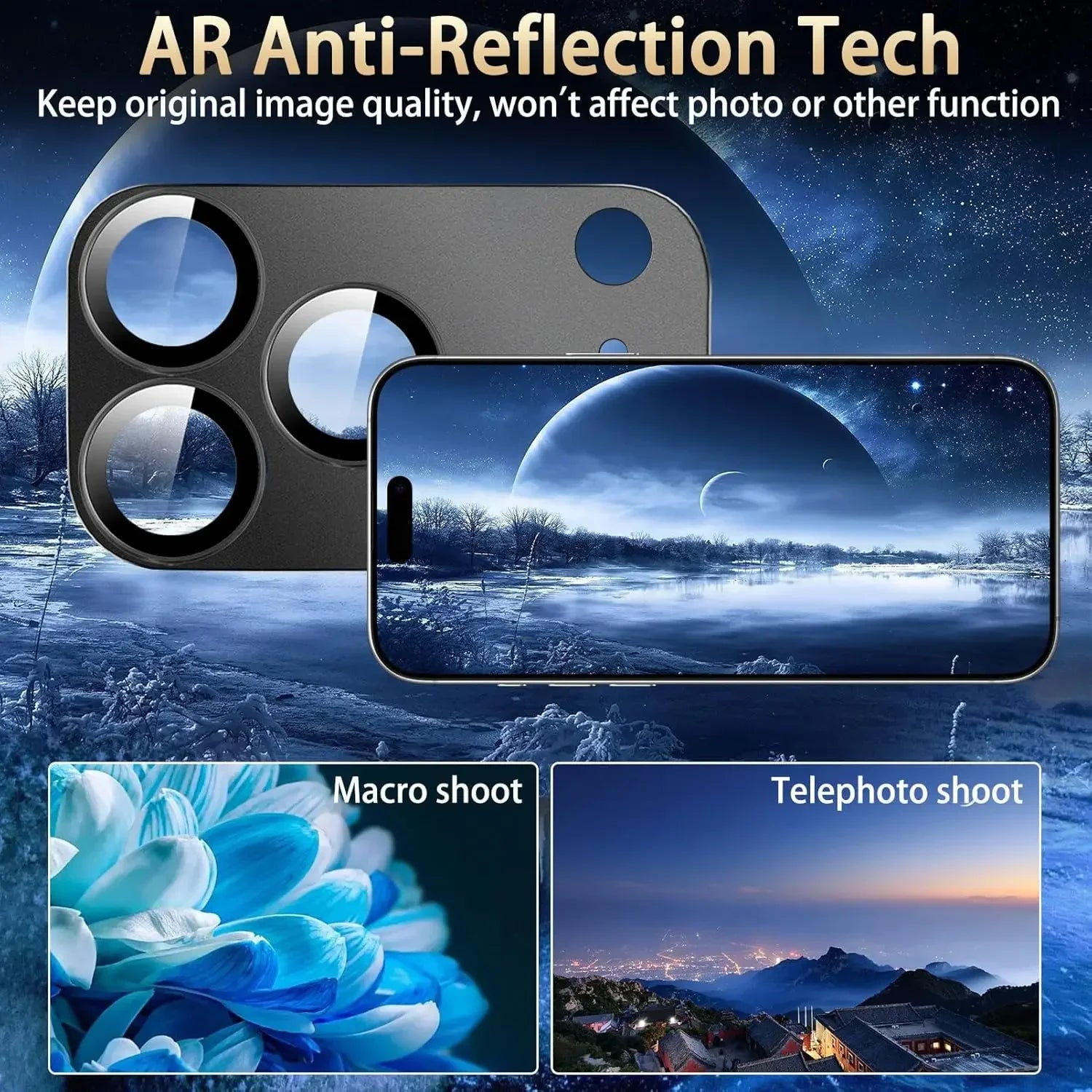 Metall Kamera Schutzglas für iPhone 17 Pro Max