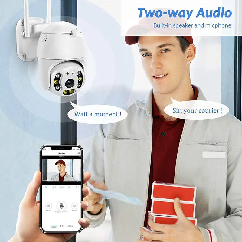 Drahtlose WLAN IP Kamera Outdoor mit Bewegungsalarm