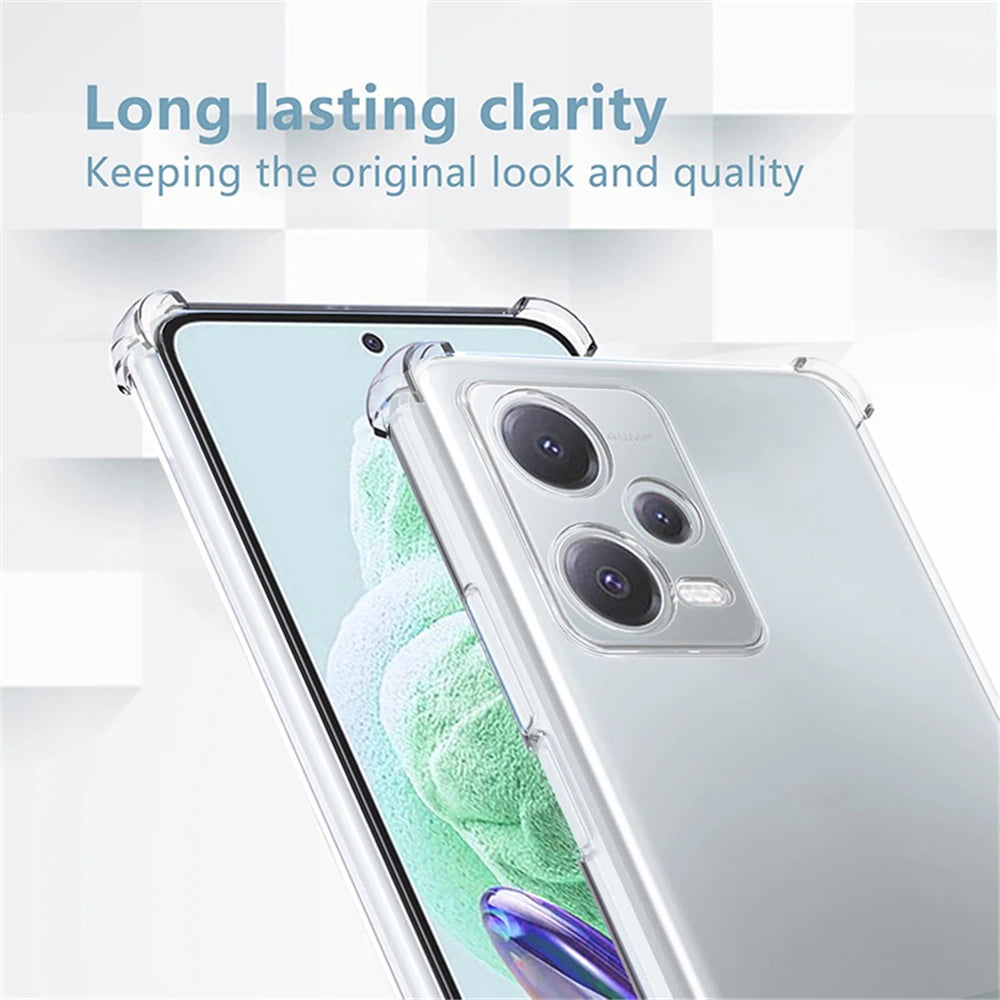 Transparente Stoßfeste Hülle Redmi 13