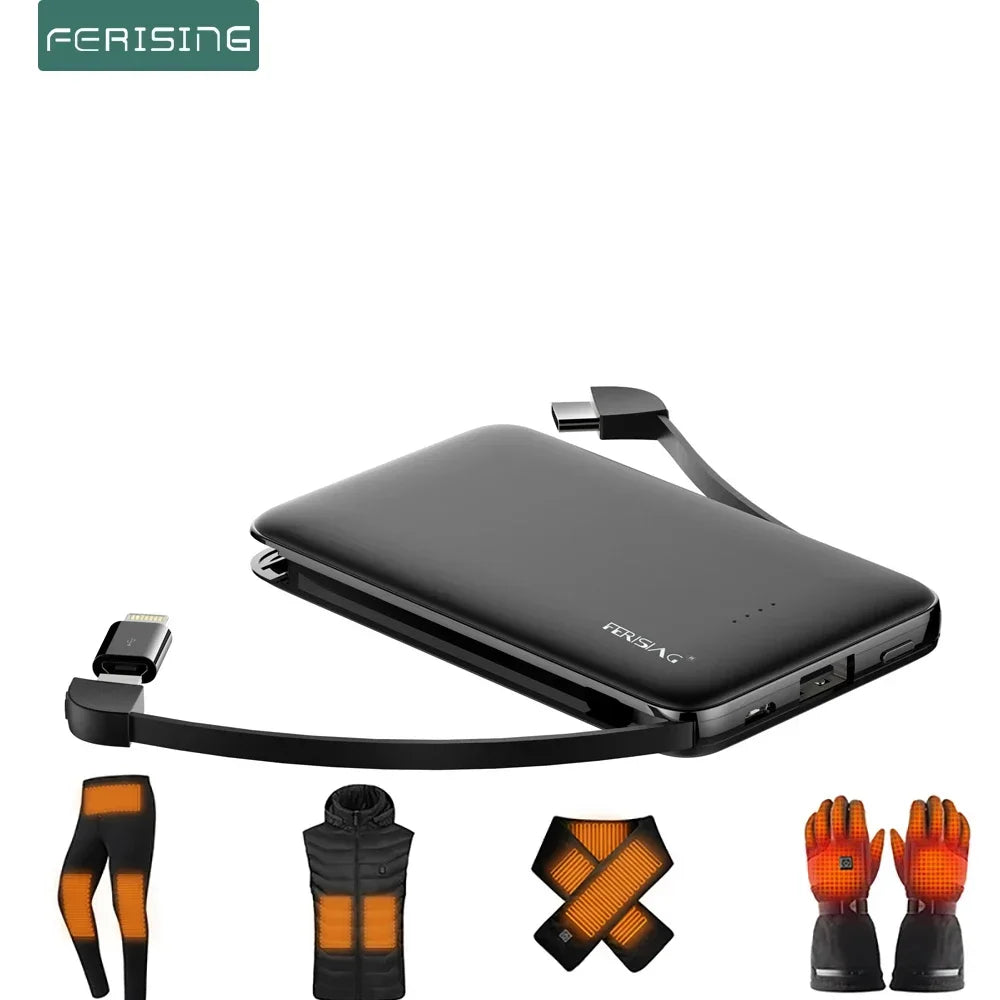 FERISING Powerbank für beheizte Kleidung