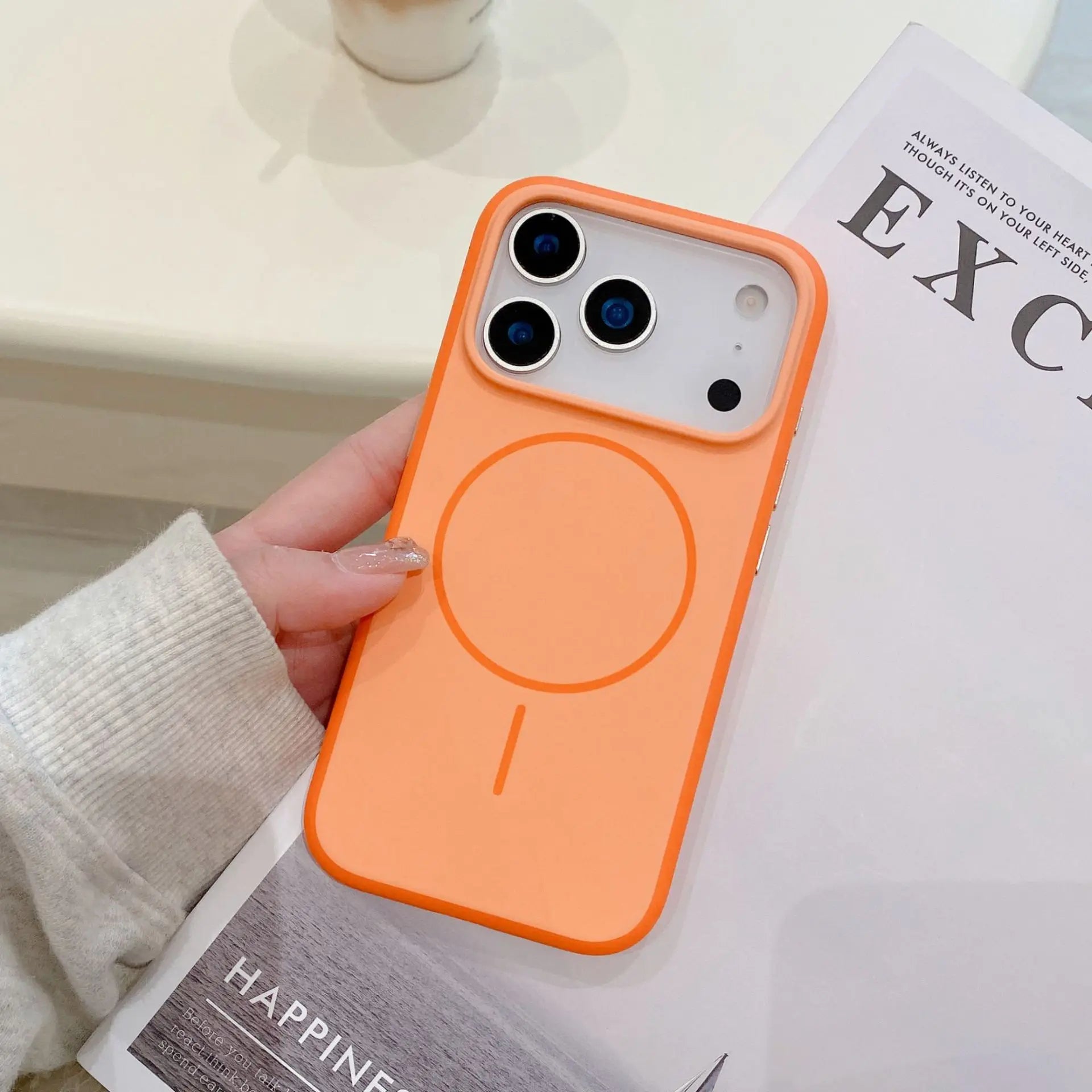 Transparente Magnethülle für iPhone 17 mit Magsafe