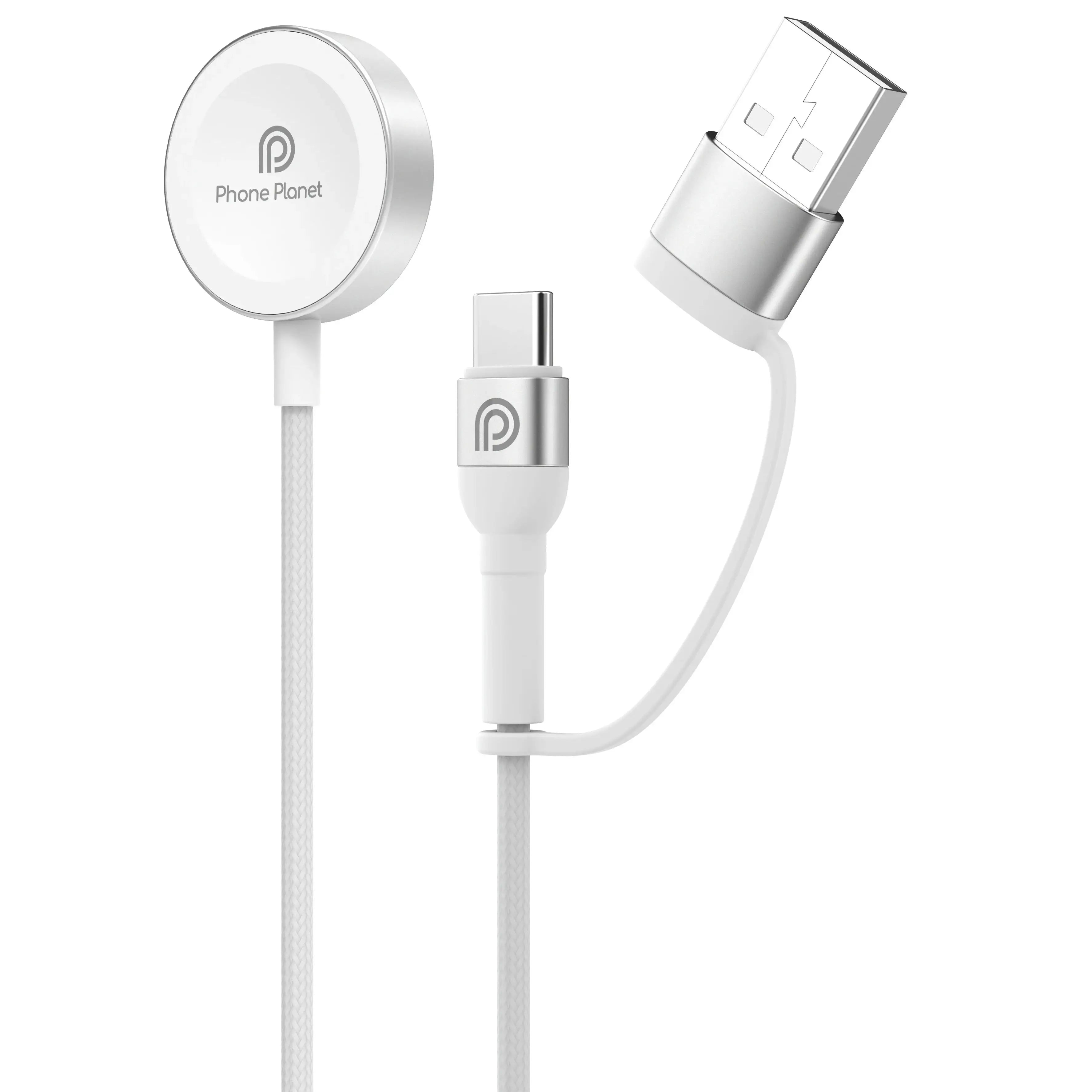 Tragbares 2-in-1 Magnetisches Uhrenladegerät