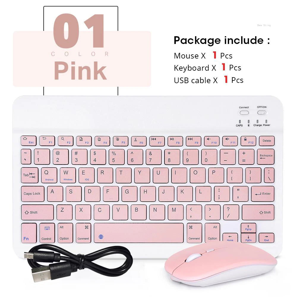 Mini Bluetooth Tastatur Maus für Tablet & Handy