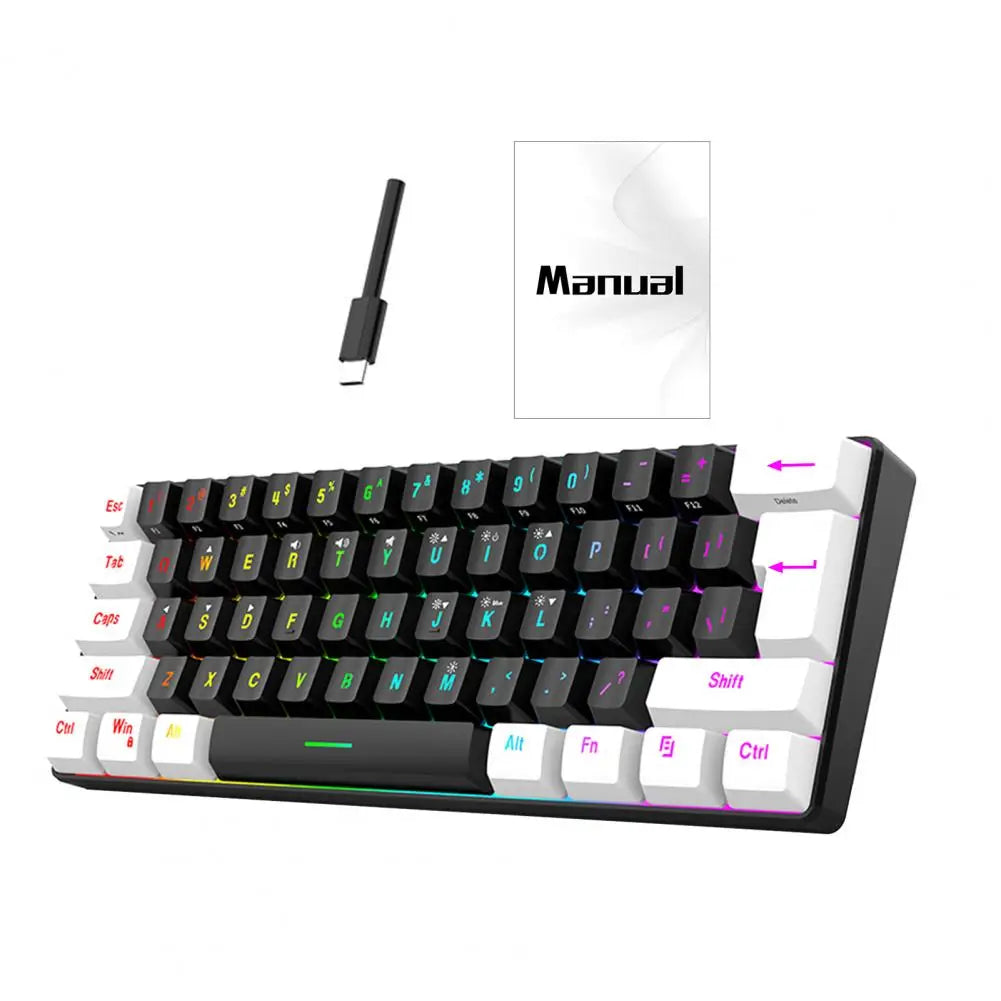61-Tasten Mechanische Mini Tastatur