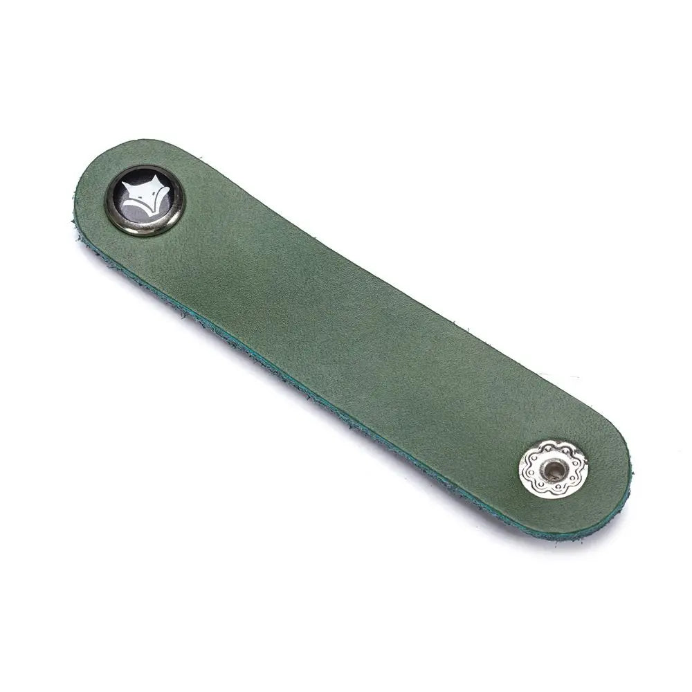 4er Set Leder Kabel Organizer Wickler Clips