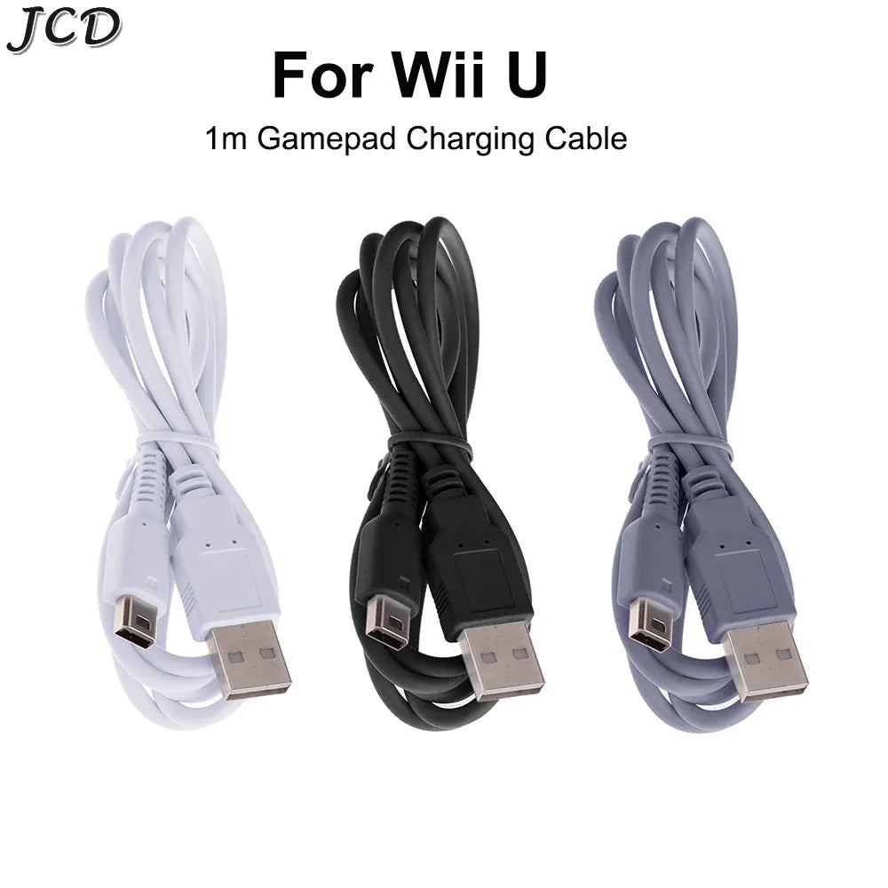 JCD 1m USB-Ladekabel für Wii U Controller
