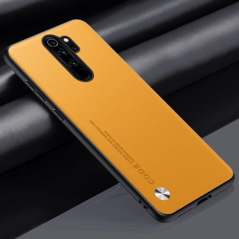 Luxus PU Lederhülle für Redmi Note 8
