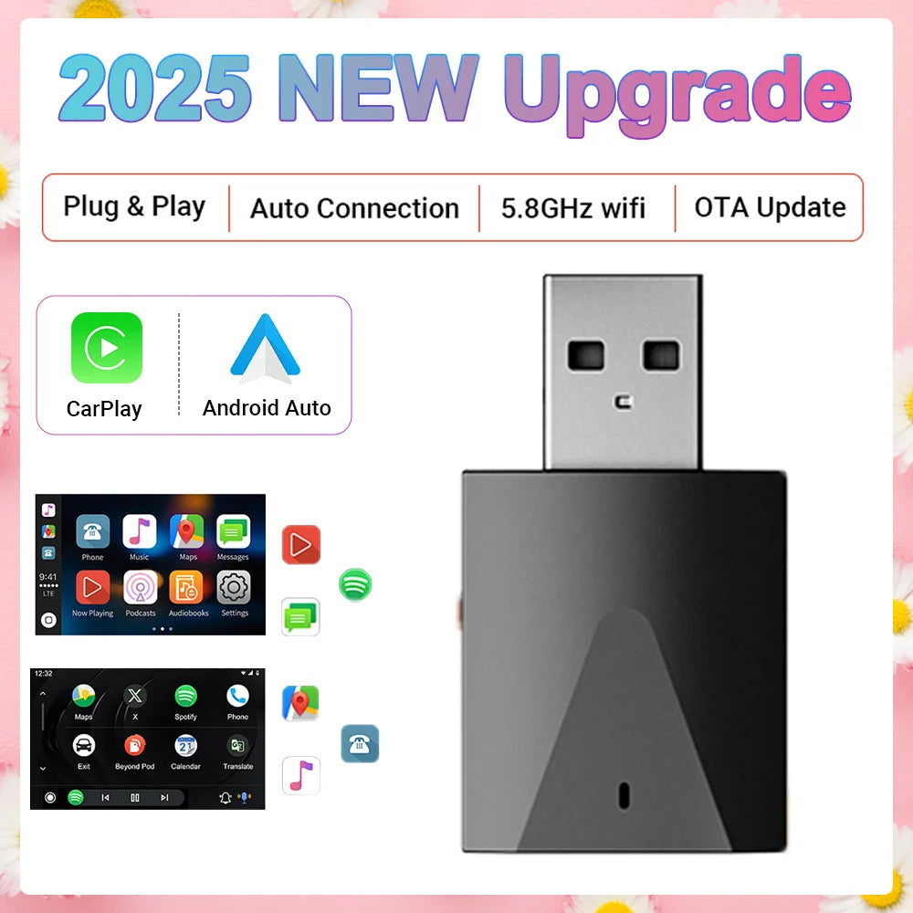 2025 Neuer Drahtloser CarPlay Adapter