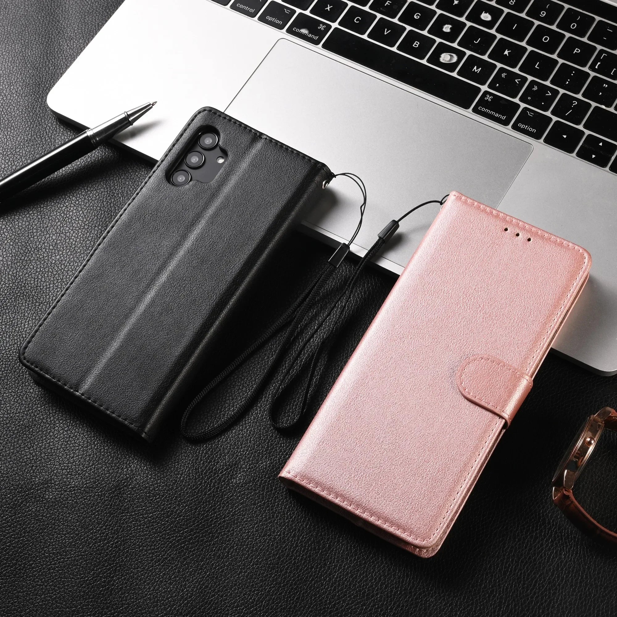 Samsung Galaxy Leder Flip Wallet