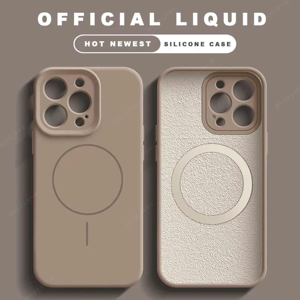 MagSafe Silikonhülle mit Lanyard für iPhone 17