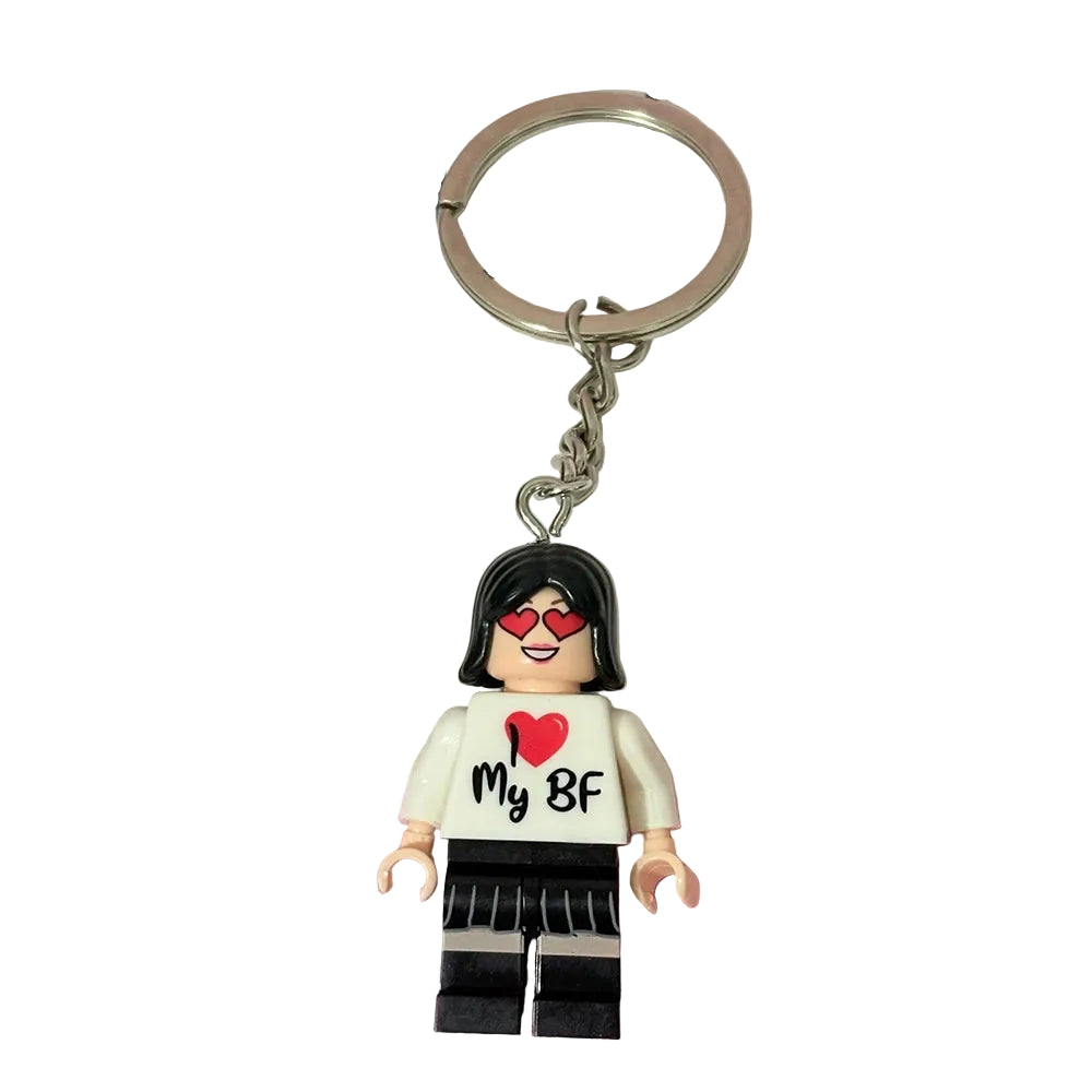 Couple Schluesselanhaenger Set – Niedliche Liebesfiguren Anhaenger fuer Schluessel & Rucksack