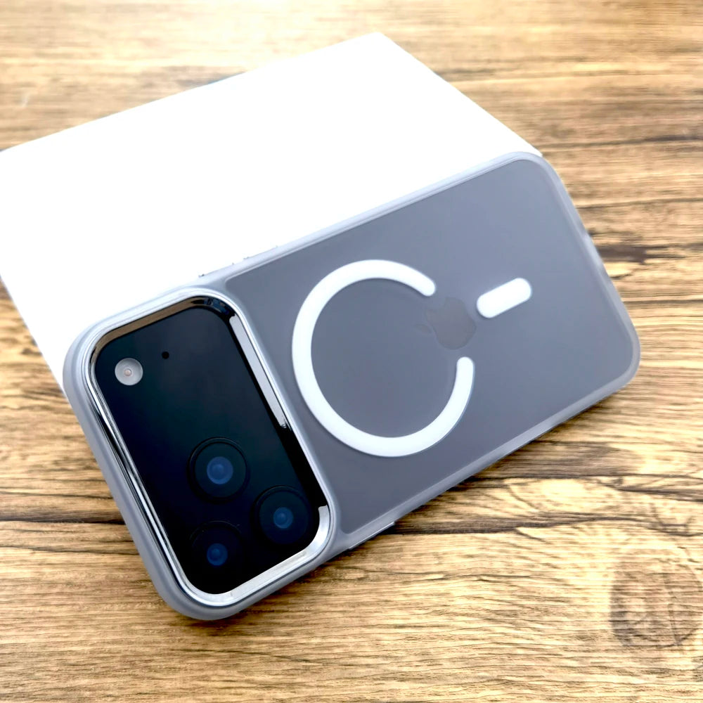 Matte durchsichtige Luxus-Hülle für iPhone 17 Pro