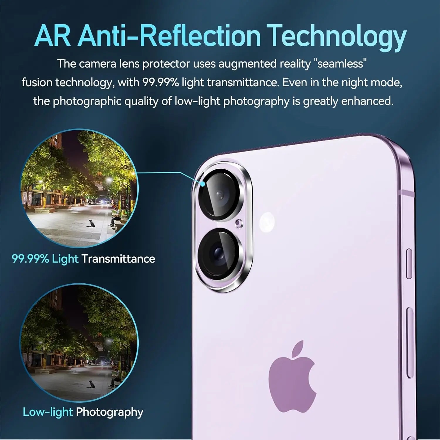 HD Kamera Schutzfolie 9H für iPhone 17