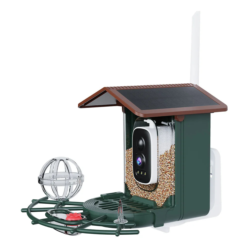 3MP Smart Vogelhaus Kamera mit 5G WLAN & Nachtsicht