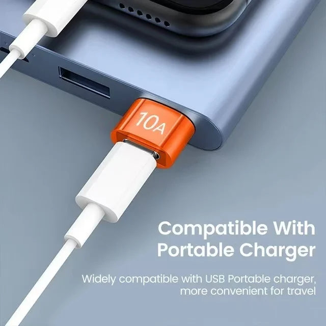 USB-A zu USB-C OTG Adapter 10A/6A