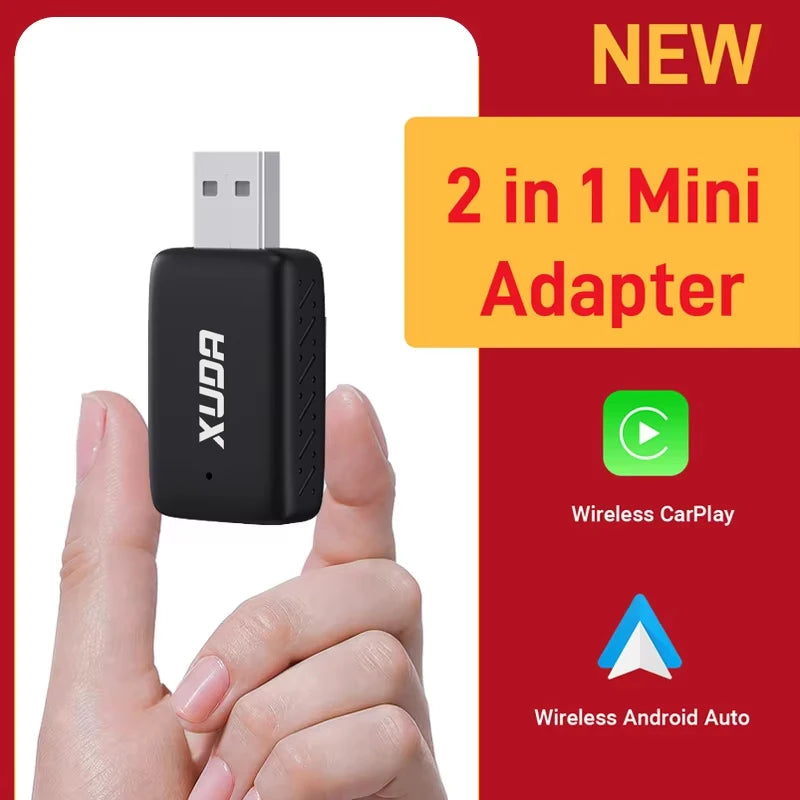 2in1 kabelgebundener zu kabelloser CarPlay Adapter
